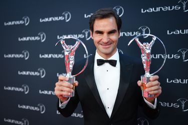 Roger Federer à la cérémonie des prix &quot;Laureus du sport&quot;