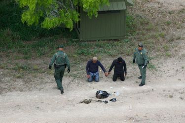 Arrestation près de Falfurrias, au Texas, le 4 avril 2018.