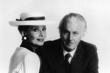 Hubert de Givenchy et Audrey Hepburn dans les années 1980