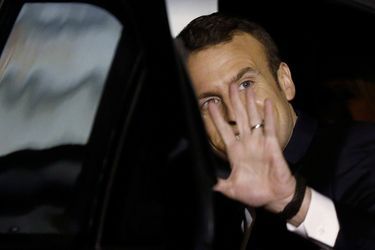 Arrivée en Inde d&#039;Emmanuel Macron.