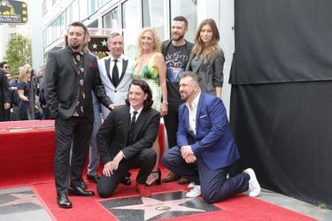 Les NSYNC inaugurent leur étoile à Hollywood Boulevard 