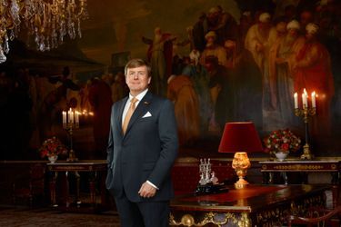 Portrait du roi Willem-Alexander des Pays-Bas, en mars 2018