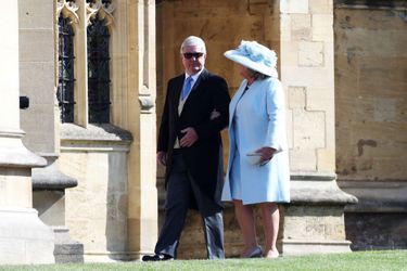 Sir Keith Mills et son épouse Maureen au mariage de Meghan et Harry