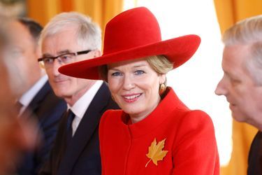La reine Mathilde et le roi des Belges Philippe à Ottawa, le 12 mars 2018