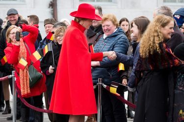 La reine Mathilde de Belgique à Ottawa, le 12 mars 2018