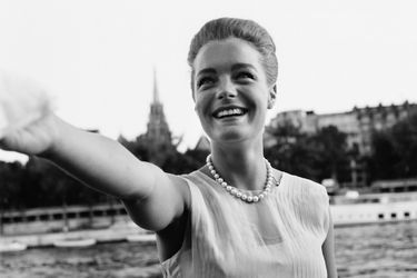 Romy Schneider à Paris en 1962.