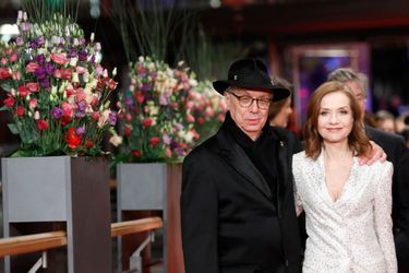 Dieter Koslick et Isabelle Huppert lors du Festival de Berlin 2018