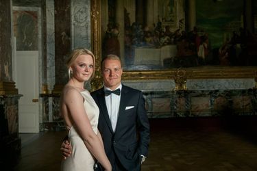 Valtteri Bottas et son épouse, Emilia.