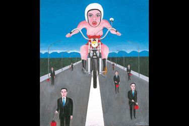 Tadanori Yokoo, « Motorcycle », 1966-2002. 