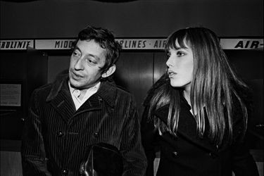 Jane Birkin et Serge Gainsbourg en 1968