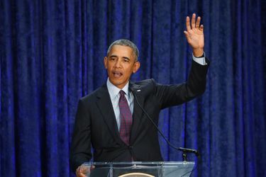 Barack Obama à Washington, le 12 février 2018.