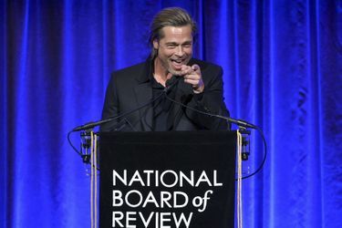 Brad Pitt à la cérémonie du National Board of Review au Cipriani à New York le 8 janvier 2020