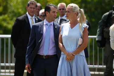 Vanessa et Donald Trump Jr, en juillet 2016.
