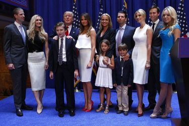 La famille Trump au complet, en juin 2015.