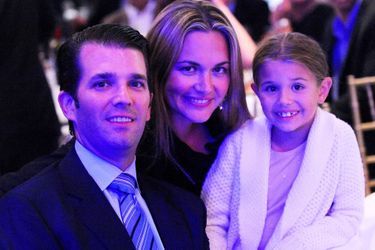 Vanessa et Donald Trump Jr avec leur fille Kai, en septembre 2014.