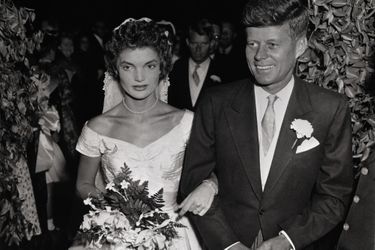 John et Jackie Kennedy se disent "oui", le 12 septembre 1953