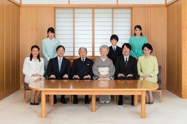 La famille impériale du Japon à Tokyo, le 4 novembre 2017. Photo diffusée le 31 décembre 2017 pour la nouvelle année