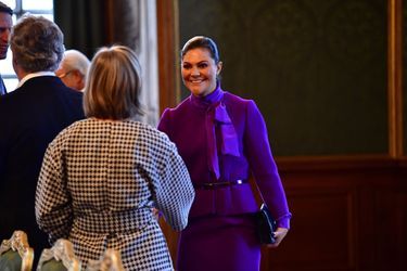La princesse Victoria de Suède à Stockholm, le 12 mars 2018