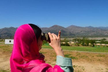 Malala dans la vallée de Swat, au Pakistan, le 31 mars 2018.