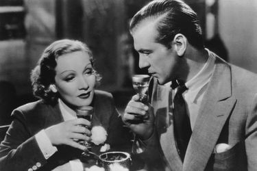 Marlene Dietrich, avec Gary Cooper, en 1936