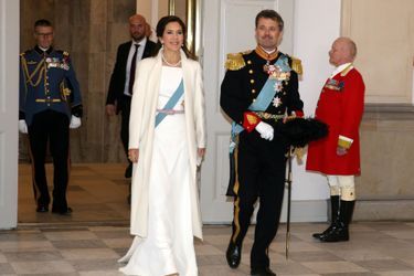 La princesse Mary et le prince héritier Frederik de Danemark à Copenhague, le 2 janvier 2019