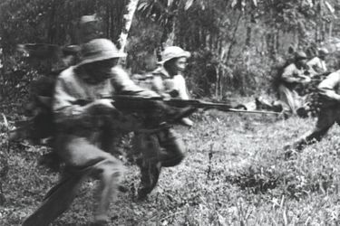 Janvier 1968, les Vietcongs sortent du bois. L’une des rares images côté communiste d’un conflit qui sera ultra-médiatisé.