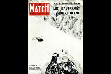 L’opération de sauvetage de Vincendon et Henry est à la une du numéro 405 de Paris Match, en janvier 1957.