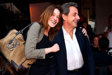 Nicolas Sarkozy et Carla Bruni le 1er juin 2016
