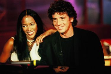 Naomi Campbell et Patrick Bruel en 1994
