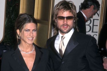 Jennifer Aniston et Brad Pitt en 2002
