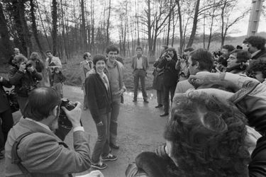 Mars 1979, Jacinte et son fiancé, Philippe Guibout. Le couple se mariera en avril. 