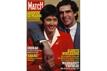 13 avril 1979, Jacinte Giscard d'Estaing est en Une de Paris Match avec son mari Philippe. 