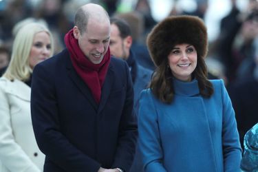 La duchesse de Cambridge et le prince William à Oslo, le 1er février 2018