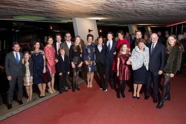 La princesse Margriet des Pays-Bas avec sa famille le jour de son 75e anniversaire, le 19 janvier 2018
