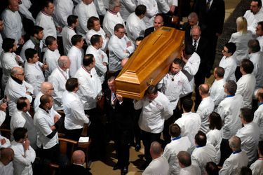 Les obsèques de Paul Bocuse ont eu lieu à Lyon, le 26 janvier 2018.