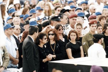 Obsèques à Jérusalem d&#039;Yitzhak Rabin le 6 novembre 1995