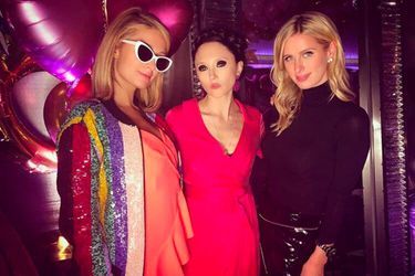 Paris Hilton avec Stacey Bendet et Nicky Hilton