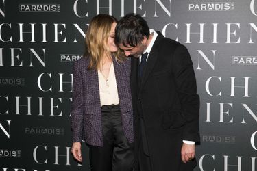 Vanessa Paradis et Samuel Benchetrit à l'avant-première de "Chien" à Paris