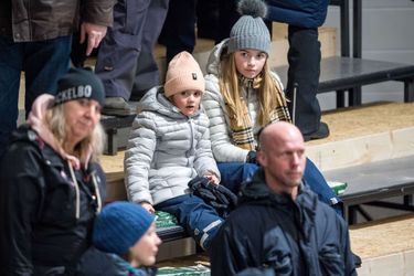 La princesse Estelle de Suède à Ockelbo, le 25 janvier 2018