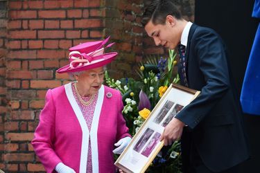 La reine Elizabeth II à Berkhamsted, le 6 mai 2016