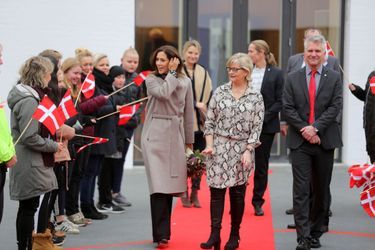 La princesse Mary de Danemark à Roskilde, le 12 janvier 2018