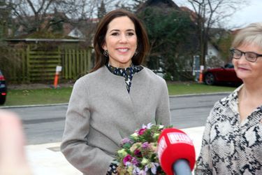 La princesse Mary de Danemark le 12 janvier 2018 à Roskilde