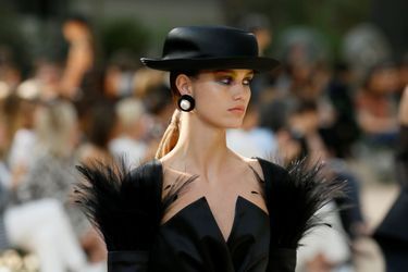 Le défilé Chanel à Paris, le 4 juillet 2017.
