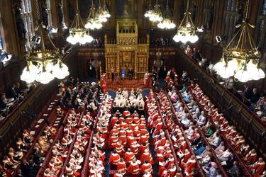 Cérémonie d'ouverture du Parlement à Londres, le 21 juin 2017