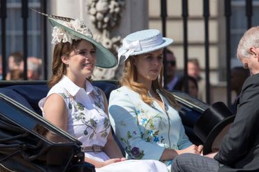 Les princesses Eugenie et Beatrice d&#039;York à Londres, le 17 juin 2017