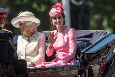 Camilla Parker-Bowles et Kate Middleton à Londres, le 17 juin 2017