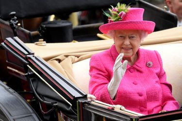 La reine Elizabeth II au Royal Ascot, le 22 juin 2017