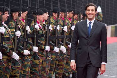 Le prince Jean-Christophe Napoléon à Waterloo, le 18 juin 2015