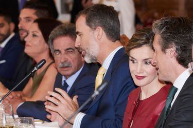 La reine Letizia et le roi Felipe VI d'Espagne à Santander, le 23 juin 2017