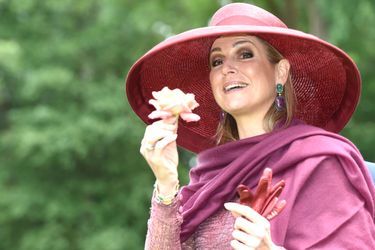 La reine Maxima des Pays-Bas à Winschoten, le 13 juin 2017